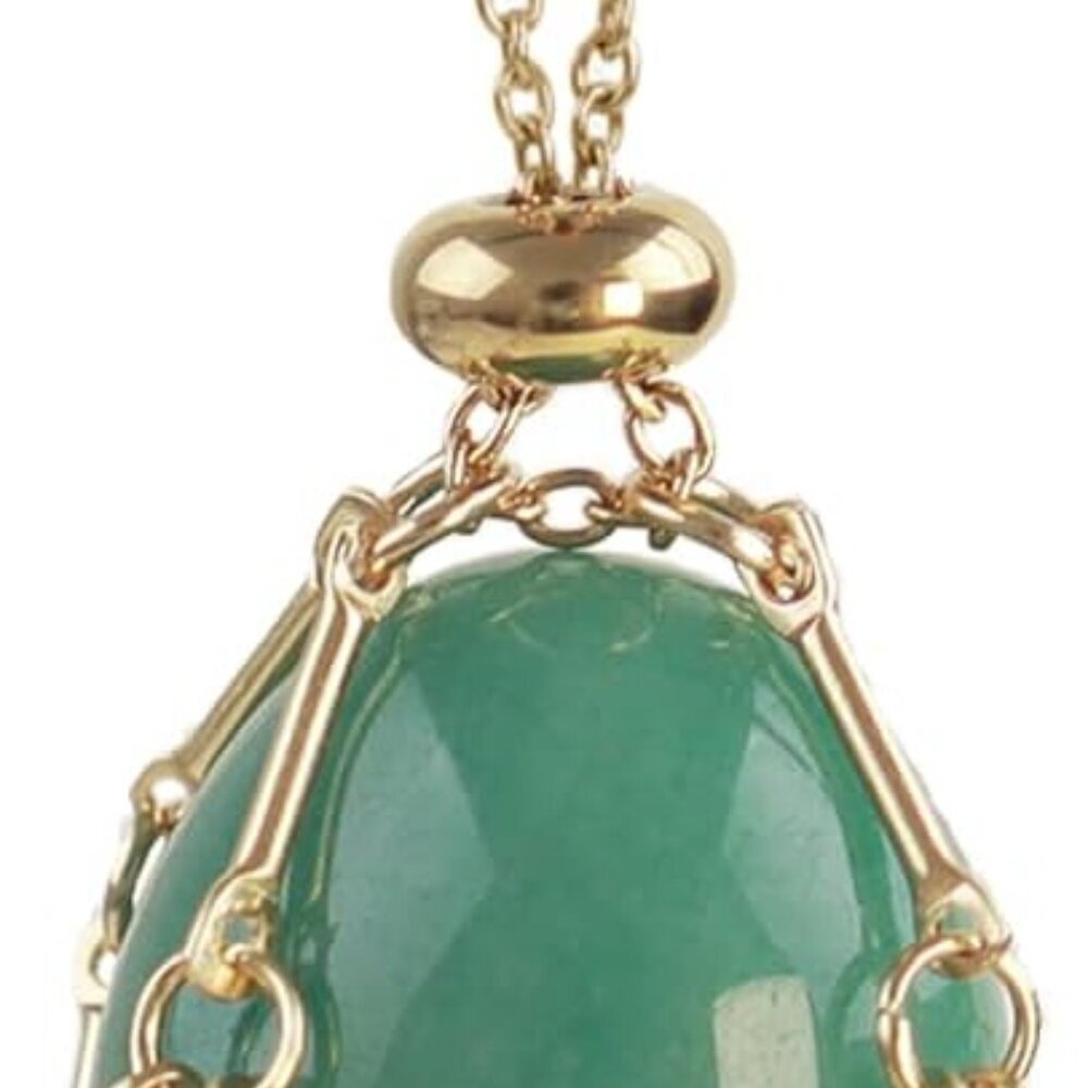 Handmade Crystal Holder Necklace - Stainless Steel Cage for Stone, Crystal Penda